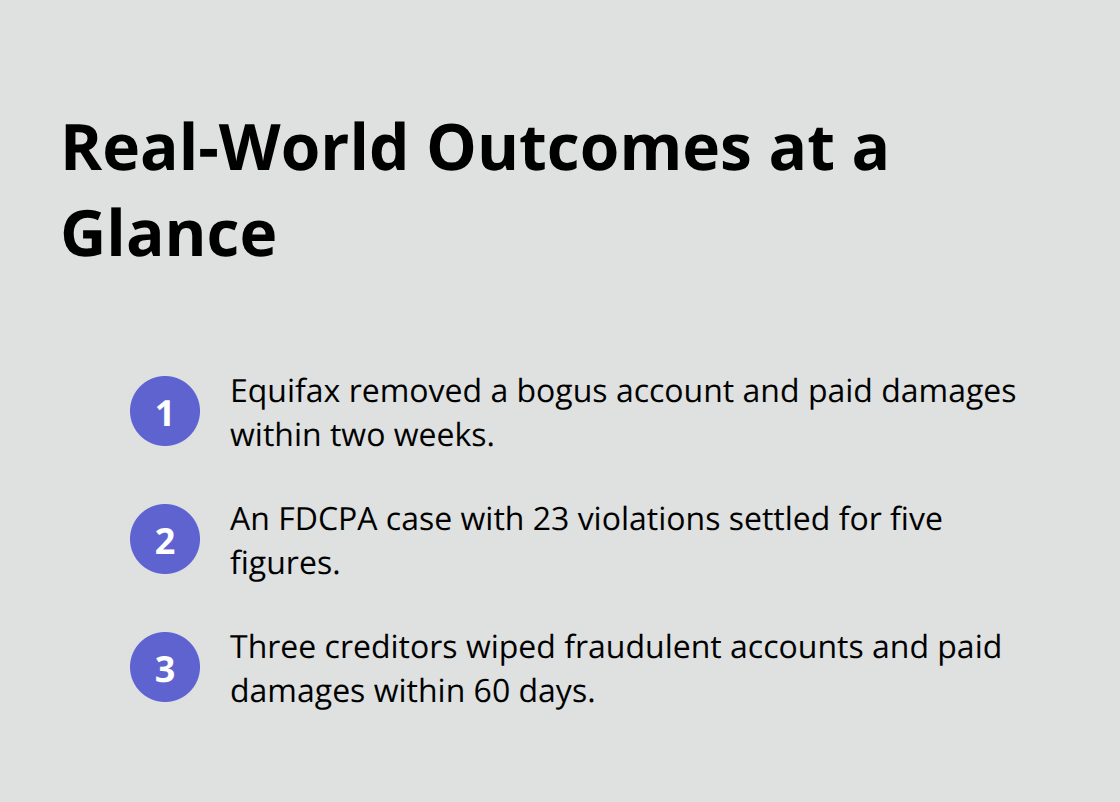 Three quick outcomes from recent consumer protection cases - Affordable consumer protection attorney