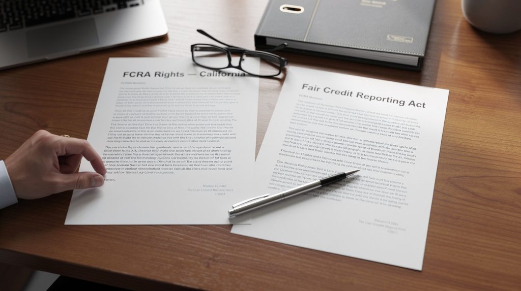 FCRA Rights California: Understanding Your Protections Under the Act