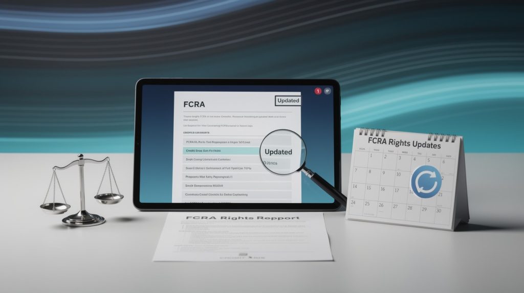 FCRA Rights Updates: What Changes You Should Know